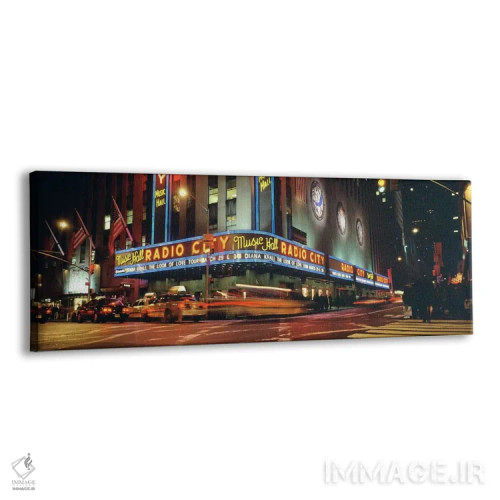تابلو دکوراتیو Radio City Music Hall, NYC, New York City, New York Sta… اثر پانورامیک ایمجز - نمای پرسپکتیو محصول