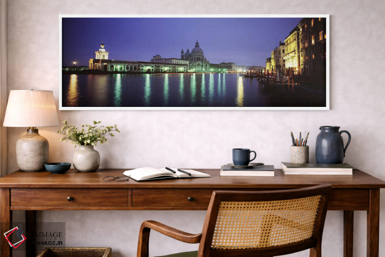 تابلو دکوراتیو Venice, Italy,کانال بزرگ، ونیز، ایتالیا اثر پانورامیک ایمجز - D1W