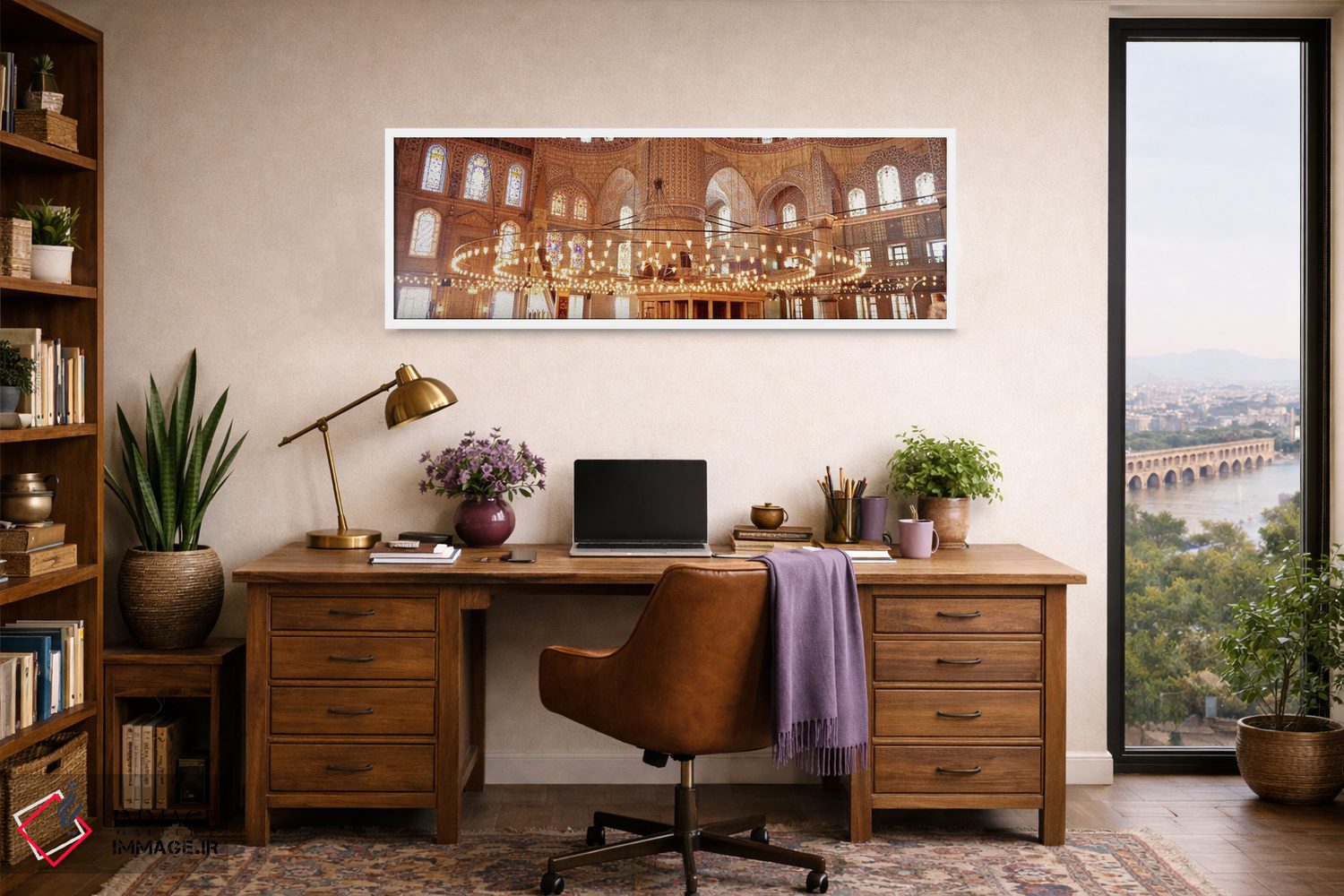 تابلو دکوراتیو Istanbul, Turkey #2,مسجد کبود، استانبول، ترکیه اثر پانورامیک ایمجز - D1W