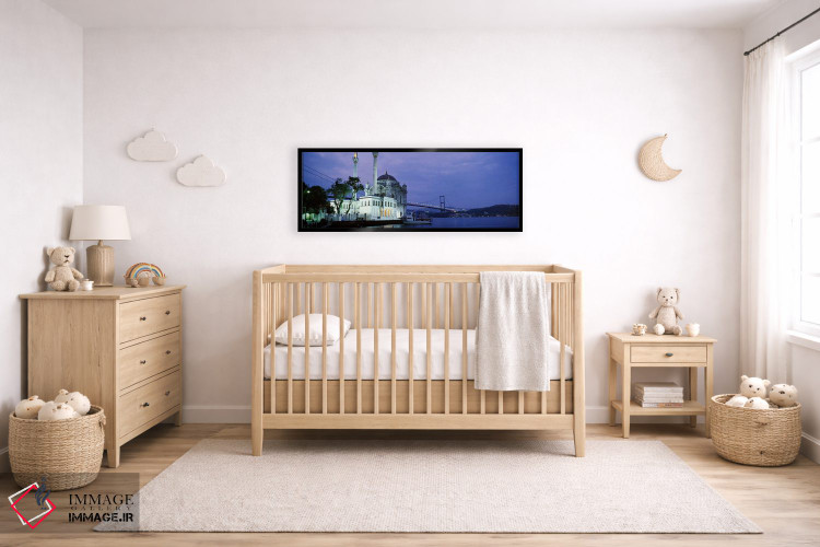 تابلو دکوراتیو Istanbul, Turkey,مسجد اورتاکوی، استانبول، ترکیه اثر پانورامیک ایمجز - D5B