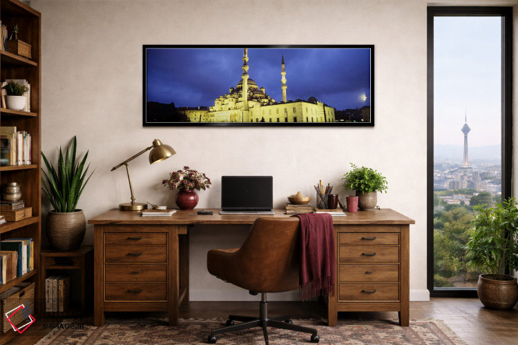تابلو دکوراتیو Istanbul, Turkey #2,مسجد ینی، استانبول، ترکیه اثر پانورامیک ایمجز - D2B