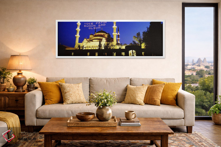 تابلو دکوراتیو Istanbul, Turkey,مسجد کبود، استانبول، ترکیه اثر پانورامیک ایمجز - D4W