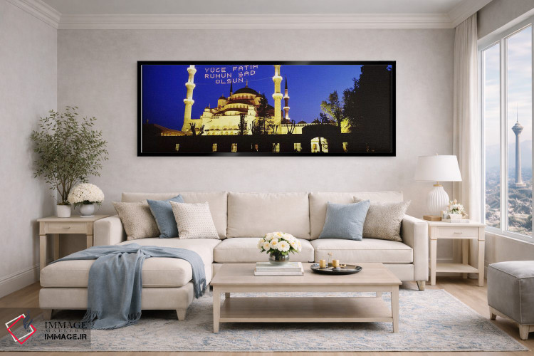 تابلو دکوراتیو Istanbul, Turkey,مسجد کبود، استانبول، ترکیه اثر پانورامیک ایمجز - D6B