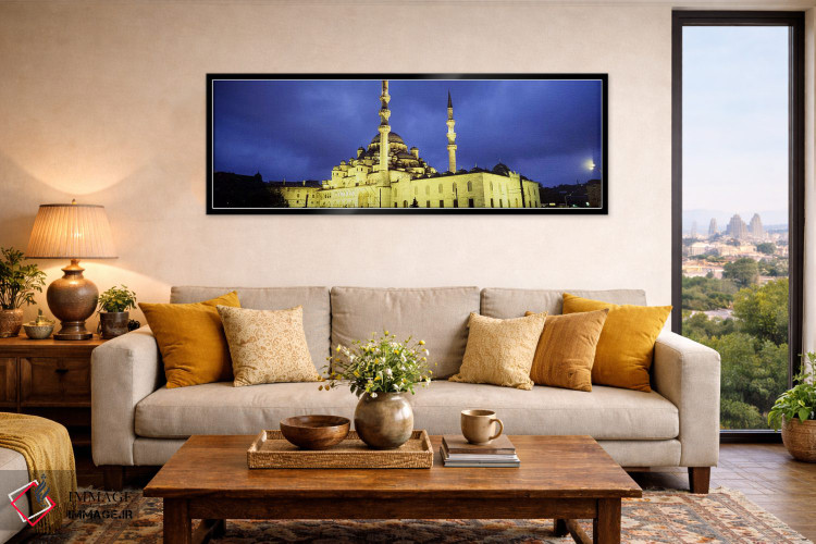 تابلو دکوراتیو Istanbul, Turkey #2,مسجد ینی، استانبول، ترکیه اثر پانورامیک ایمجز - D6B