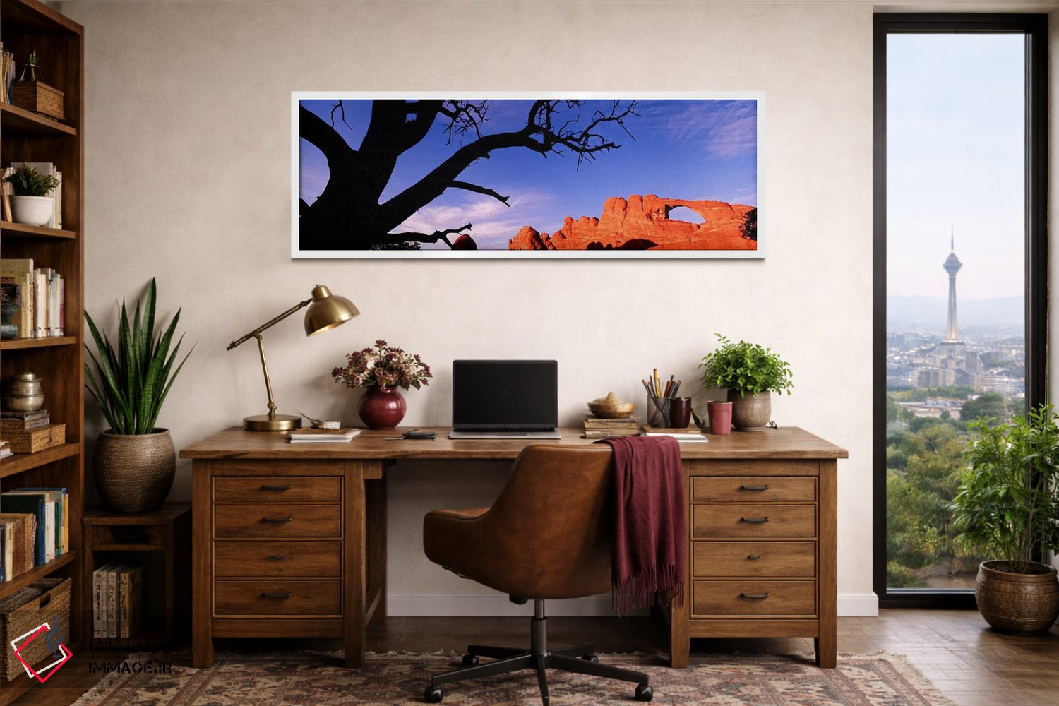 تابلو دکوراتیو Arches National Park, Grand County, Utah, USA,طاق آسمان… اثر پانورامیک ایمجز - D1W