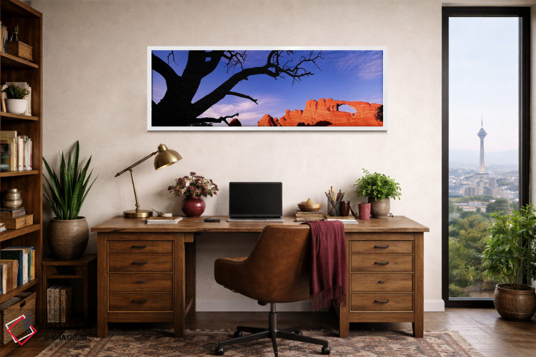 تابلو دکوراتیو Arches National Park, Grand County, Utah, USA,طاق آسمان… اثر پانورامیک ایمجز - D1W