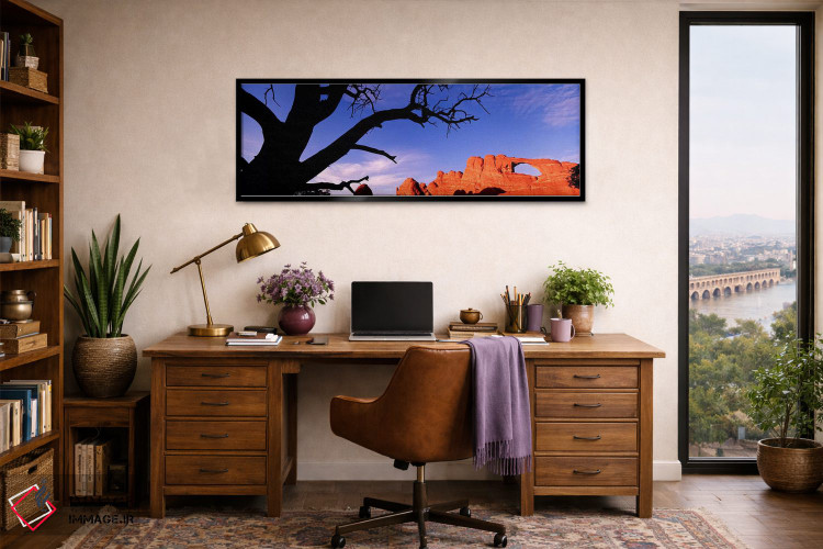 تابلو دکوراتیو Arches National Park, Grand County, Utah, USA,طاق آسمان… اثر پانورامیک ایمجز - D3B