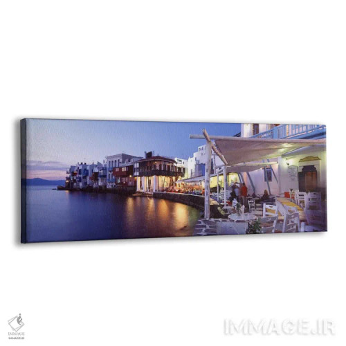 تابلو دکوراتیو Mykonos, Cyclades, Greece,ملک کنار آب، میکونوس، سیکلاد… اثر پانورامیک ایمجز - نمای پرسپکتیو محصول