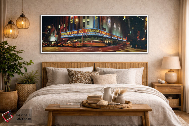 تابلو دکوراتیو Radio City Music Hall, NYC, New York City, New York Sta… اثر پانورامیک ایمجز - D4W