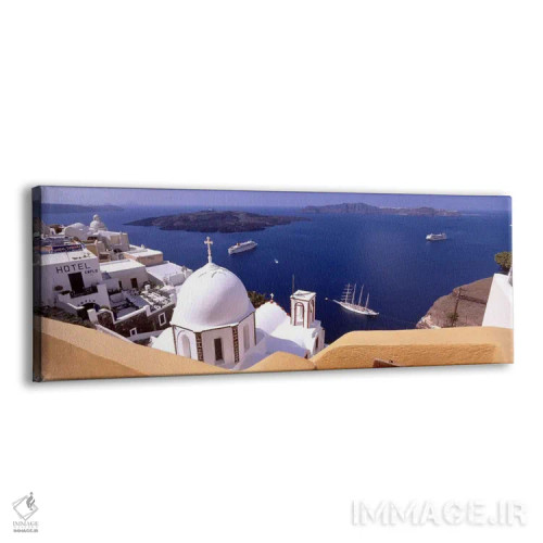 تابلو دکوراتیو Santorini, Cyclades Islands, Greece #2,نمای زاویه بالا… اثر پانورامیک ایمجز - نمای پرسپکتیو محصول