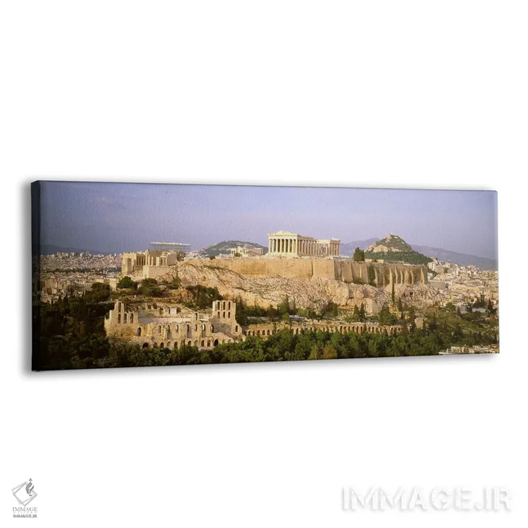 تابلو دکوراتیو Acropolis, Athens, Greece,نمای زاویه بالا، آکروپولیس، آ… اثر پانورامیک ایمجز - نمای پرسپکتیو محصول