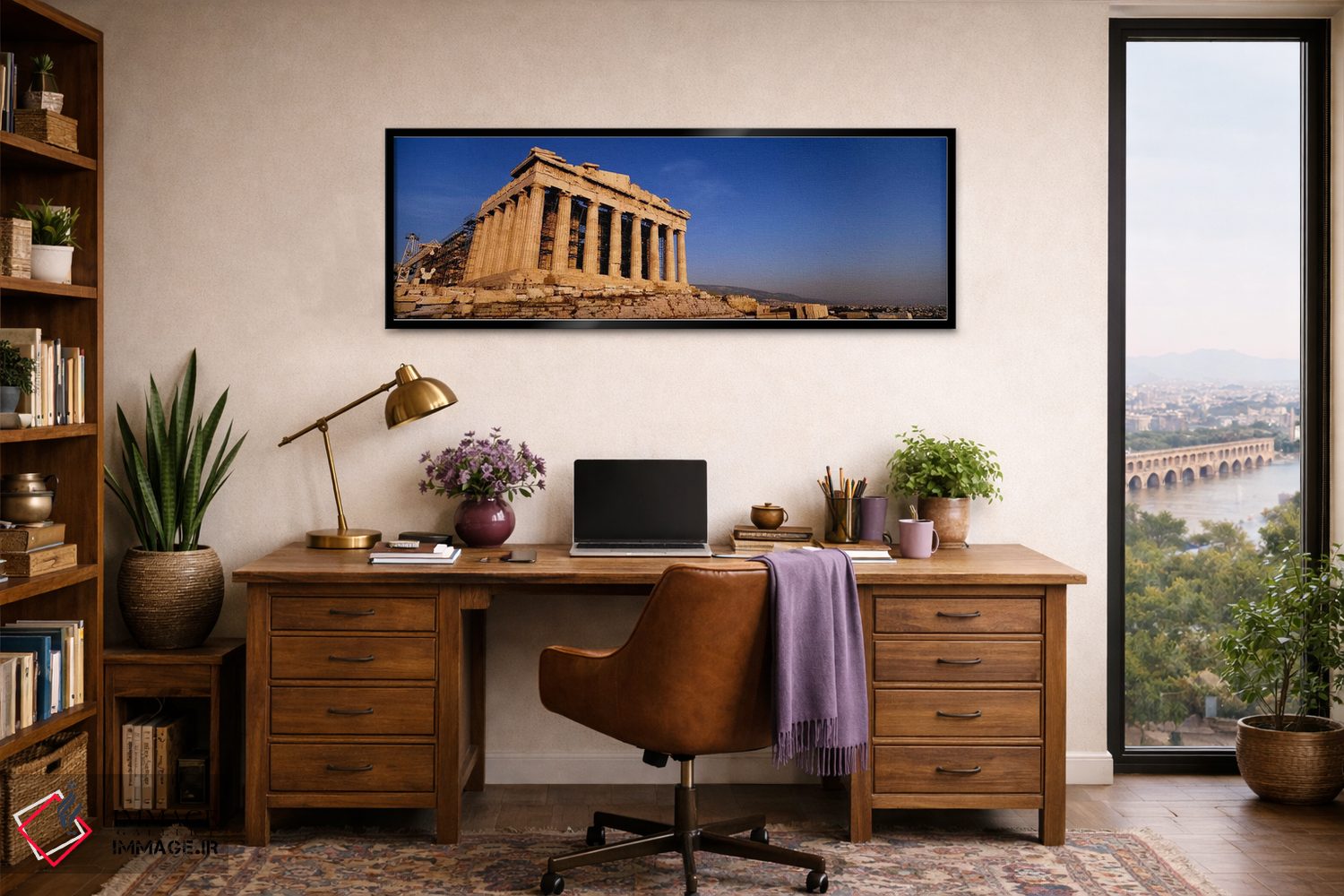 تابلو دکوراتیو Parthenon, Athens, Greece,ویرانه های یک معبد، پارتنون… اثر پانورامیک ایمجز - D2B