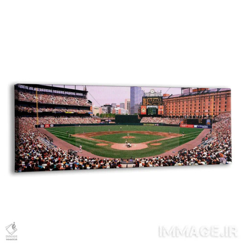 تابلو دکوراتیو Baltimore, Maryland, USA,نمای زاویه بالا از زمین بیسبال… اثر پانورامیک ایمجز - نمای پرسپکتیو محصول