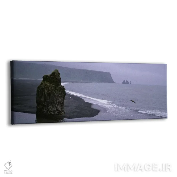 تابلو دکوراتیو Iceland,نمای دور از رینیسدرانگار از ساحل کیرکیوفجارا، ا… اثر پانورامیک ایمجز - نمای پرسپکتیو محصول
