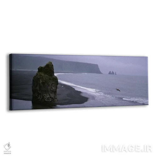 تابلو دکوراتیو Iceland,نمای دور از رینیسدرانگار از ساحل کیرکیوفجارا، ا… اثر پانورامیک ایمجز - نمای پرسپکتیو محصول