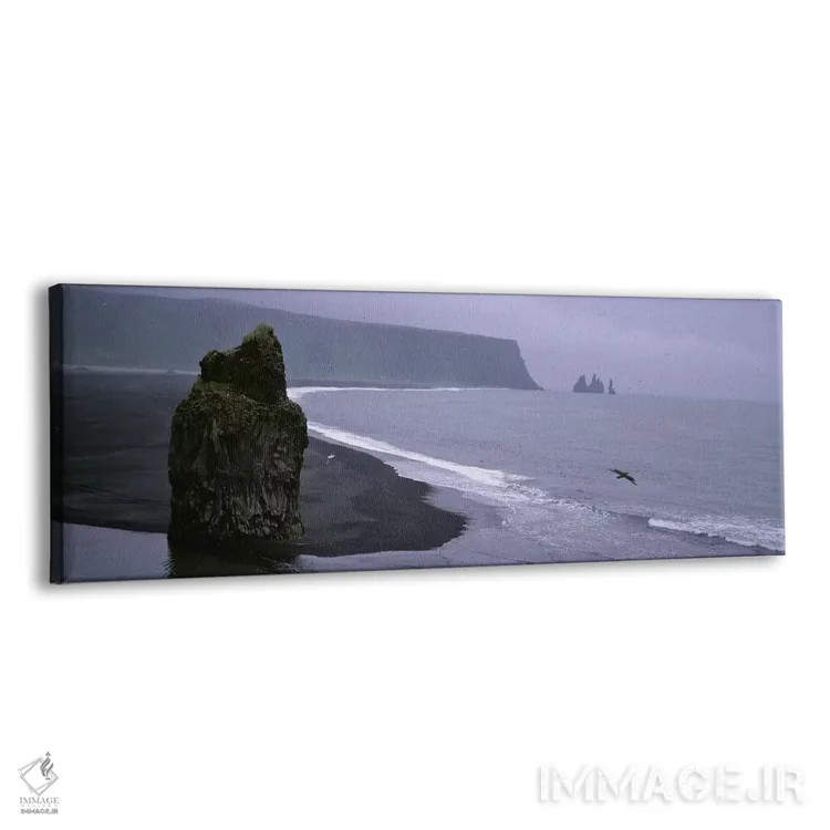 تابلو دکوراتیو Iceland,نمای دور از رینیسدرانگار از ساحل کیرکیوفجارا، ا… اثر پانورامیک ایمجز - نمای پرسپکتیو محصول