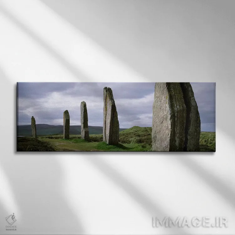 تابلو دکوراتیو Orkney Islands, Scotland, United Kingdom,حلقه برودگار… اثر پانورامیک ایمجز - نمای روبهرو روی دیوار