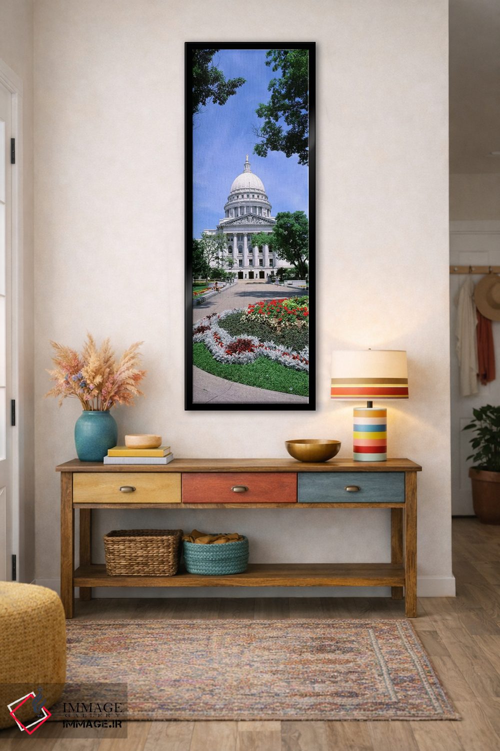 تابلو دکوراتیو Wisconsin, Madison, State Capital Building,ایالات متحده… اثر پانورامیک ایمجز - D1B