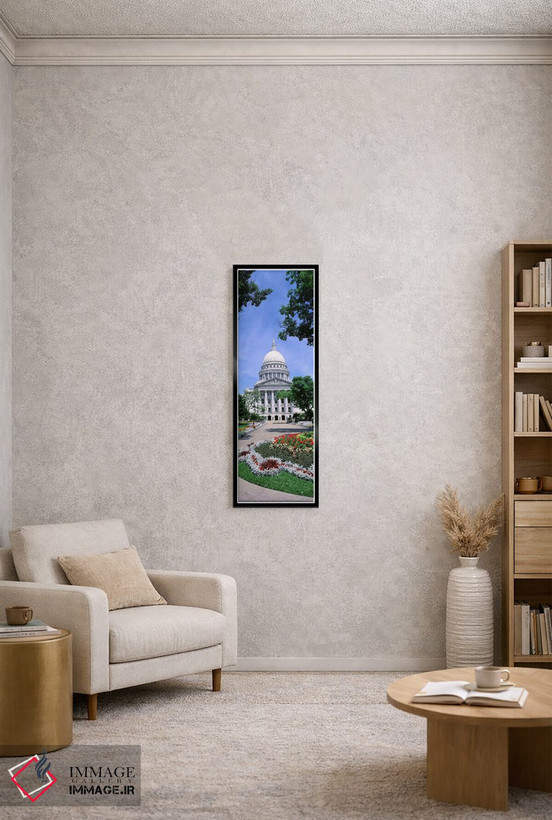 تابلو دکوراتیو Wisconsin, Madison, State Capital Building,ایالات متحده… اثر پانورامیک ایمجز - D4B