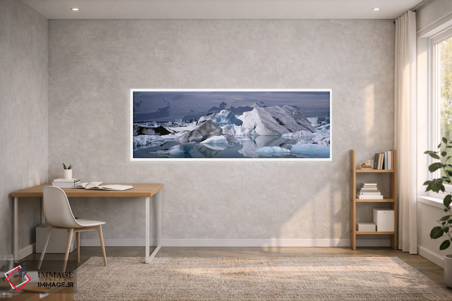 تابلو دکوراتیو Vatnajokull National Park, Iceland,واتنایوکول ، پارک مل… اثر پانورامیک ایمجز - D1W