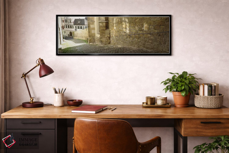 تابلو دکوراتیو Altstadt, Tubingen, Baden-Wurttemberg, Germany,خیابان س… اثر پانورامیک ایمجز - D3B