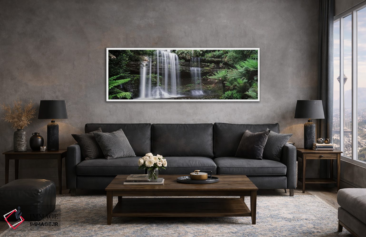 تابلو دکوراتیو Russell Falls, Mt Field National Park, Tasmania, Austra… اثر پانورامیک ایمجز - D3W