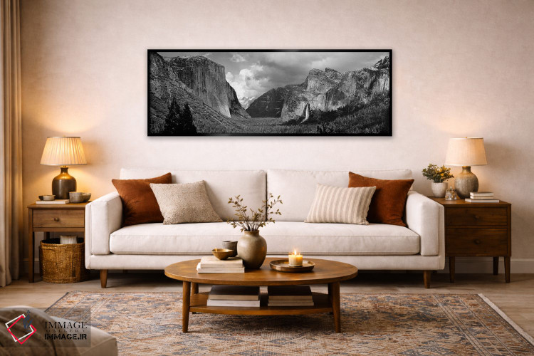 تابلو دکوراتیو Yosemite National Park, California, USA,دره یوسمیت به ص… اثر پانورامیک ایمجز - D6B
