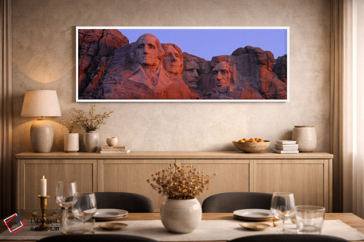 تابلو دکوراتیو Pennington County, South Dakota, USA,یادبود ملی کوه راش… اثر پانورامیک ایمجز - D1W