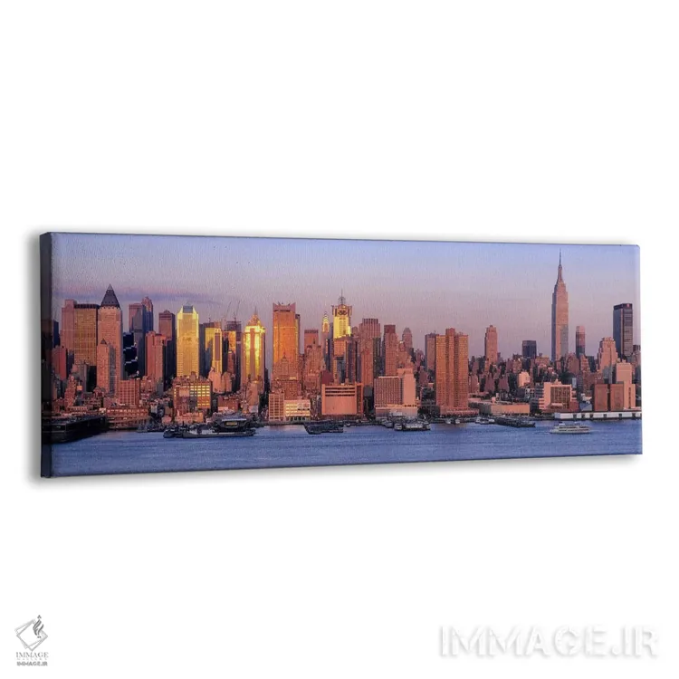 تابلو دکوراتیو New York, New York City, West Side, Skyscrapers in a ci… اثر پانورامیک ایمجز - نمای پرسپکتیو محصول