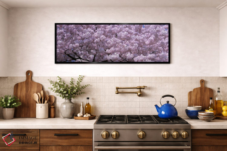تابلو دکوراتیو Washington DC, Close-up of cherry blossoms,ایالات متحده… اثر پانورامیک ایمجز - D2B