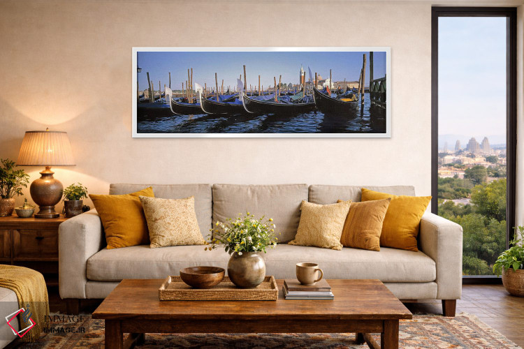 تابلو دکوراتیو Venice, San Giorgio,ایتالیا، ونیز، سن جورجو اثر پانورامیک ایمجز - D4W
