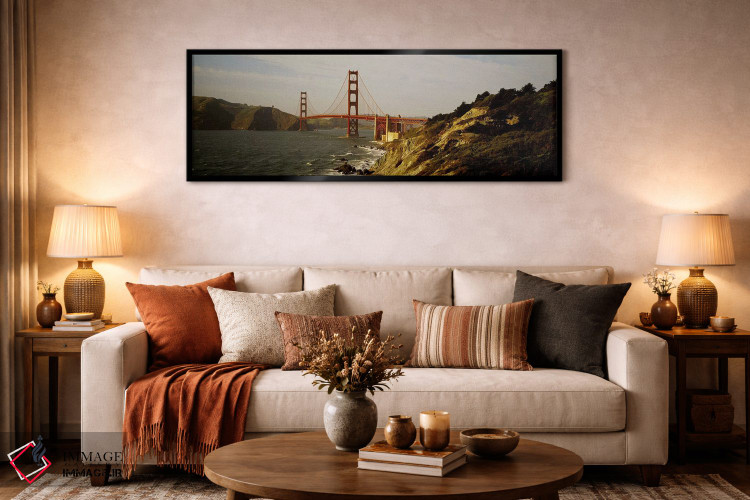 تابلو دکوراتیو Golden Gate Bridge, San Francisco, California, USA,پل ر… اثر پانورامیک ایمجز - D6B