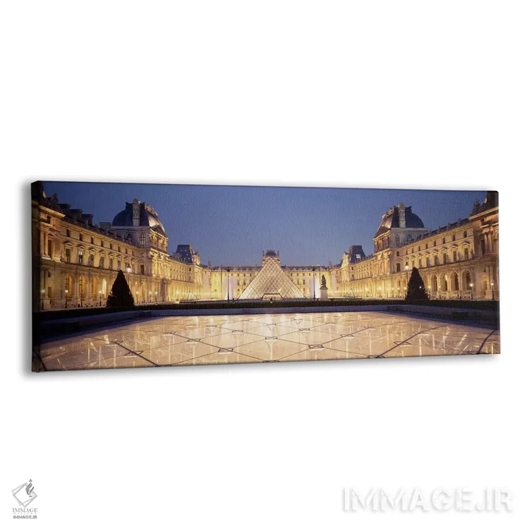 تابلو دکوراتیو Palais du Louvre, Paris, Ile-de-France, France,حیاط ناپ… اثر پانورامیک ایمجز - نمای پرسپکتیو محصول