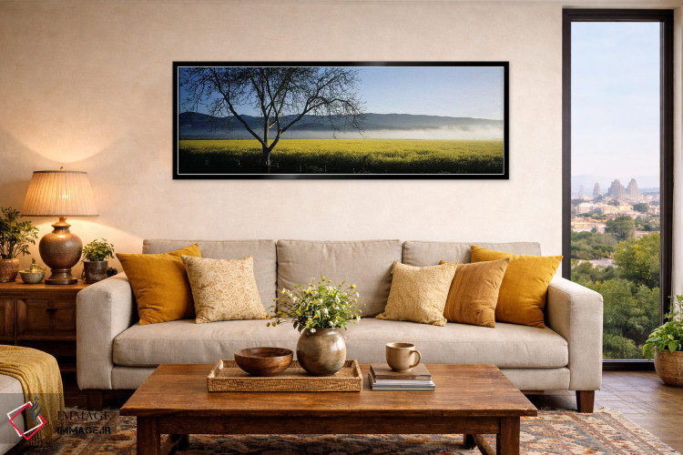 تابلو دکوراتیو Napa Valley, California, USA,مه دوردست، دره ناپا، کالیف… اثر پانورامیک ایمجز - D6B