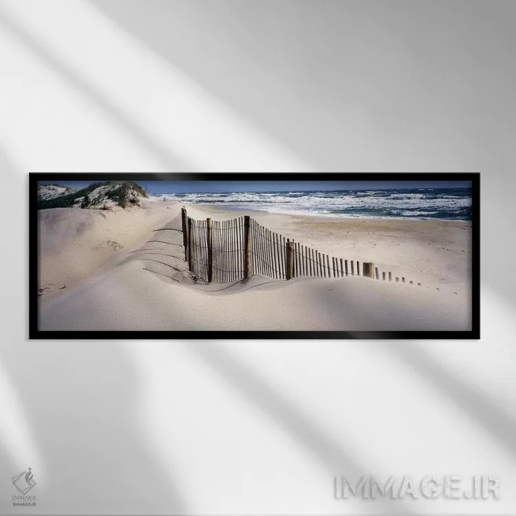 تابلو دکوراتیو Outer Banks,ایالات متحده آمریکا، کارولینای شمالی، آوتر… اثر پانورامیک ایمجز - نمای قابدار مشکی
