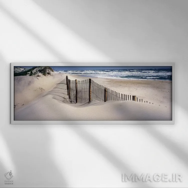 تابلو دکوراتیو Outer Banks,ایالات متحده آمریکا، کارولینای شمالی، آوتر… اثر پانورامیک ایمجز - نمای قابدار سفید