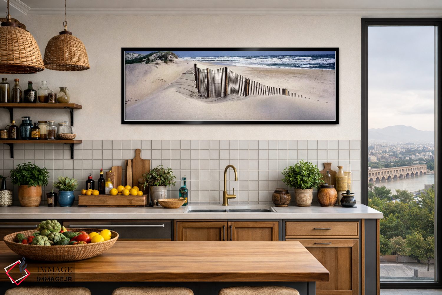 تابلو دکوراتیو Outer Banks,ایالات متحده آمریکا، کارولینای شمالی، آوتر… اثر پانورامیک ایمجز - D4B