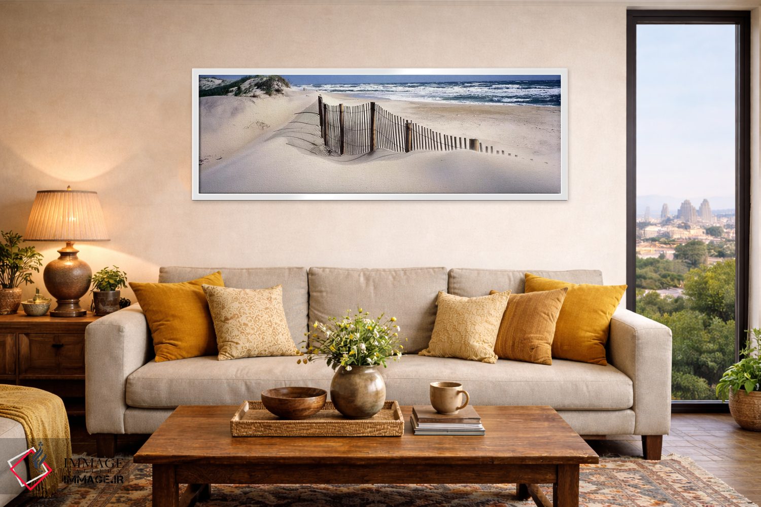 تابلو دکوراتیو Outer Banks,ایالات متحده آمریکا، کارولینای شمالی، آوتر… اثر پانورامیک ایمجز - D6W