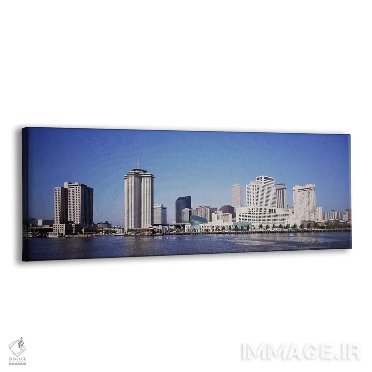تابلو دکوراتیو Mississippi River, New Orleans, Louisiana, USA,ساختمان… اثر پانورامیک ایمجز - نمای پرسپکتیو محصول