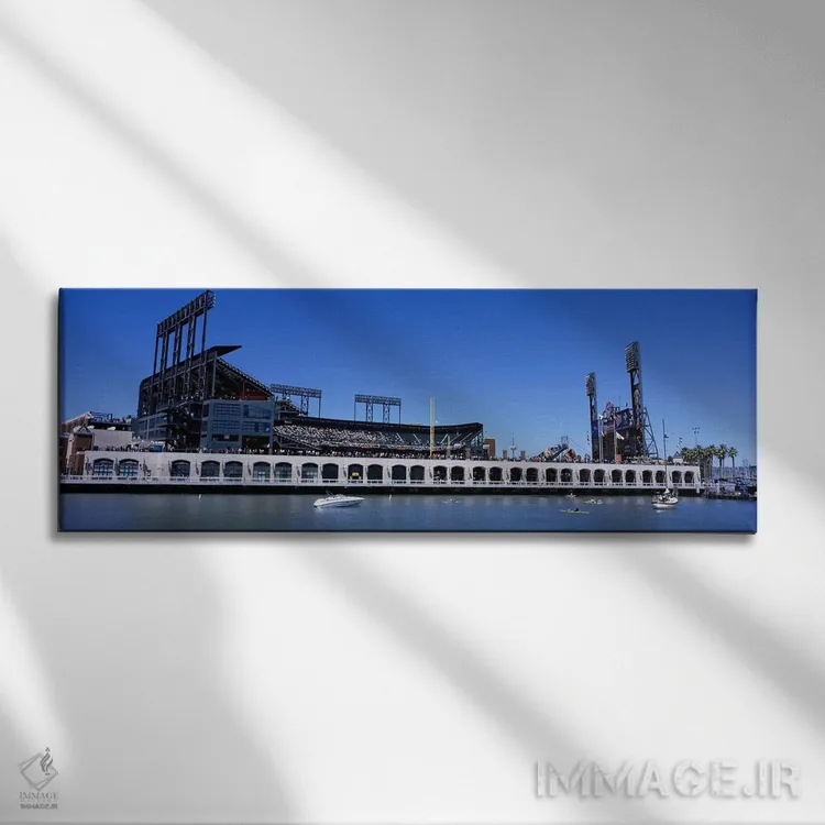 تابلو دکوراتیو California, San Francisco, SBC Ballpark, Stadium near t… اثر پانورامیک ایمجز - نمای روبهرو روی دیوار
