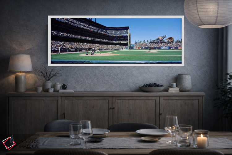 تابلو دکوراتیو California, San Francisco, SBC Ballpark, Spectator watc… اثر پانورامیک ایمجز - D3W