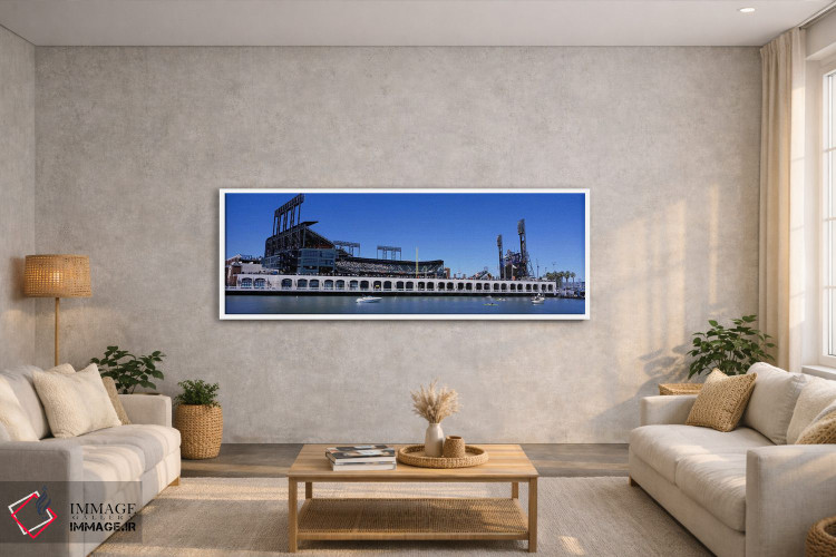 تابلو دکوراتیو California, San Francisco, SBC Ballpark, Stadium near t… اثر پانورامیک ایمجز - D2W
