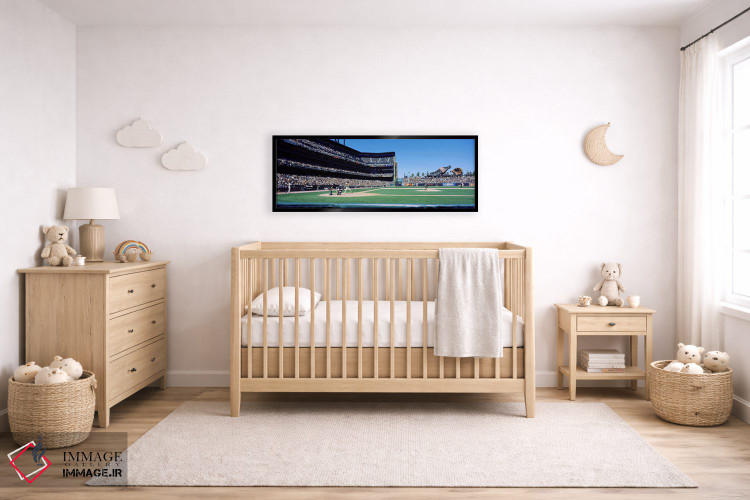 تابلو دکوراتیو California, San Francisco, SBC Ballpark, Spectator watc… اثر پانورامیک ایمجز - D5B