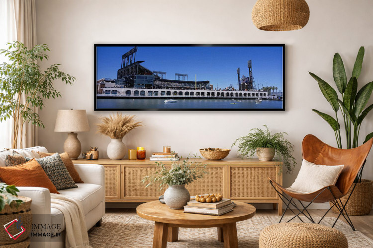 تابلو دکوراتیو California, San Francisco, SBC Ballpark, Stadium near t… اثر پانورامیک ایمجز - D4B