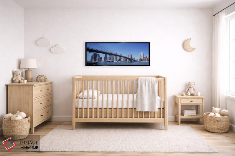تابلو دکوراتیو New York State, New York City, Brooklyn Bridge, Skyscra… اثر پانورامیک ایمجز - D5B