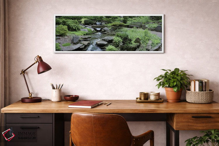 تابلو دکوراتیو Inniswood Metro Gardens, Columbus, Ohio, USA,رودخانه ای… اثر پانورامیک ایمجز - D3W