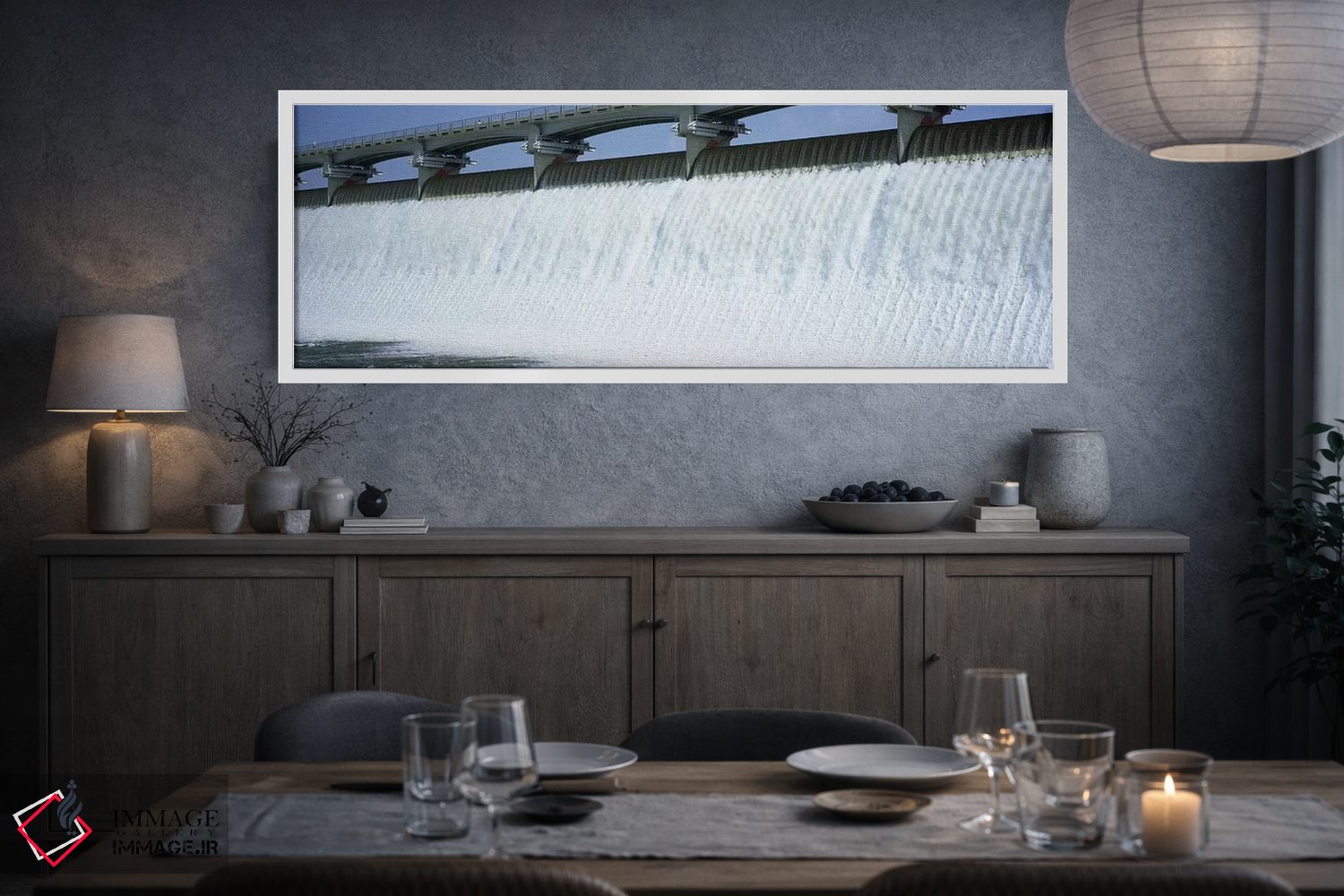 تابلو دکوراتیو Ohio, Columbus, Big Walnut Creek, Low angle view of a D… اثر پانورامیک ایمجز - D3W