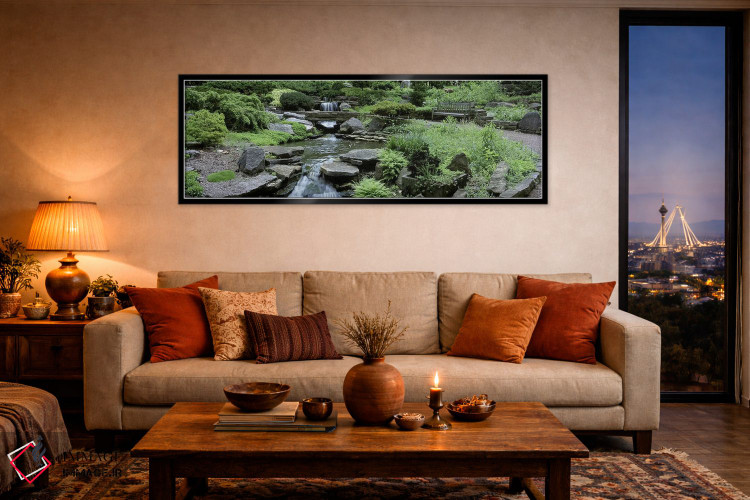 تابلو دکوراتیو Inniswood Metro Gardens, Columbus, Ohio, USA,رودخانه ای… اثر پانورامیک ایمجز - D5B