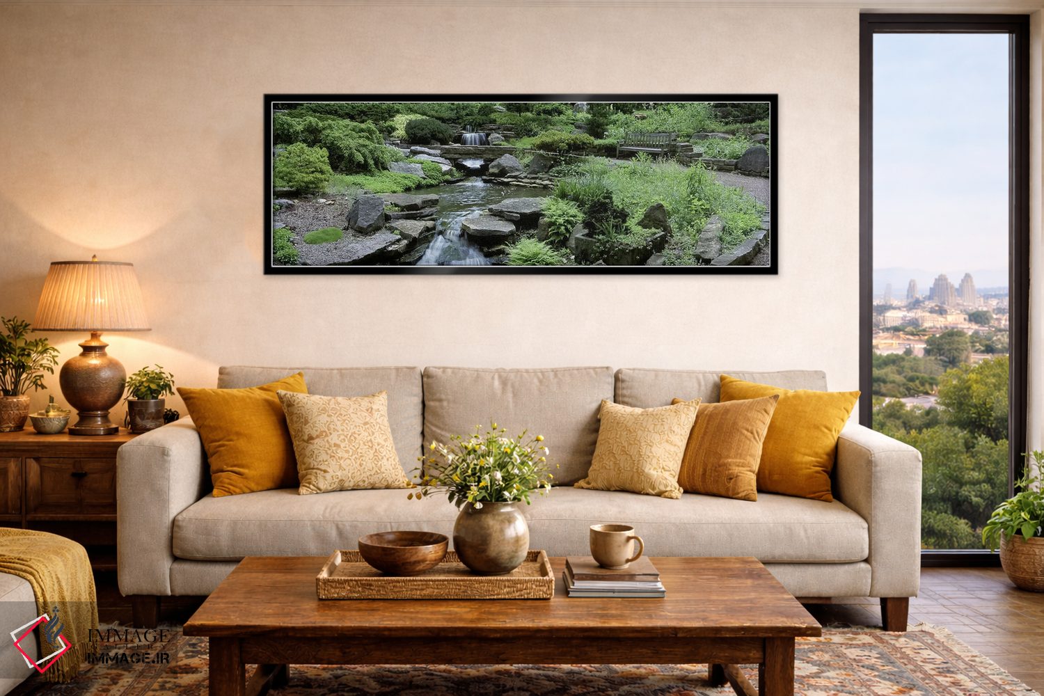 تابلو دکوراتیو Inniswood Metro Gardens, Columbus, Ohio, USA,رودخانه ای… اثر پانورامیک ایمجز - D6B