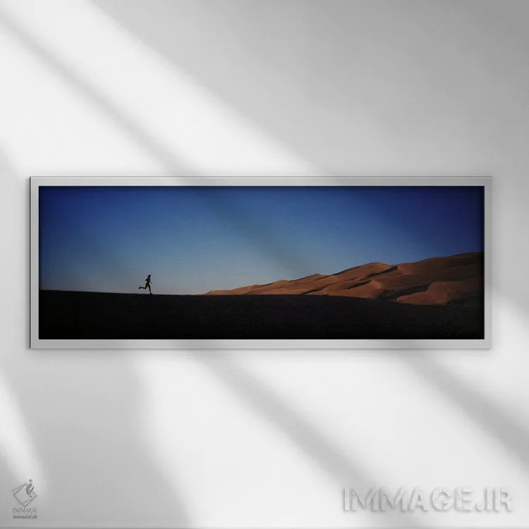 تابلو دکوراتیو Colorado, Great Sand Dunes National Monument, Runner jo… اثر پانورامیک ایمجز - نمای قابدار سفید